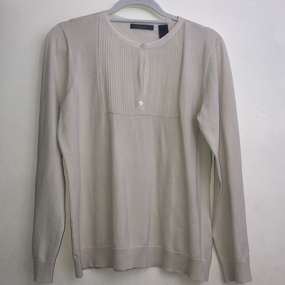 Liz Claiborne women’s knit top - size Large